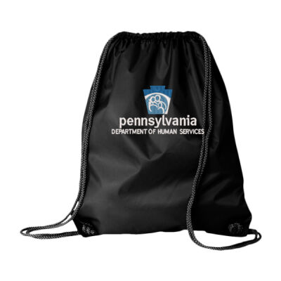 Liberty Bags Large Drawstring Pack with DUROcord Thumbnail