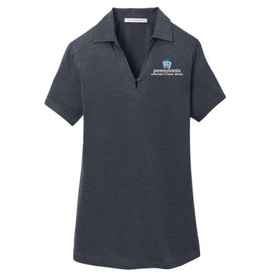 Port Authority Ladies Digi Heather Performance Polo Thumbnail