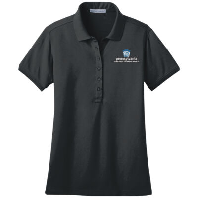 Port Authority Ladies Stretch Pique Polo Thumbnail