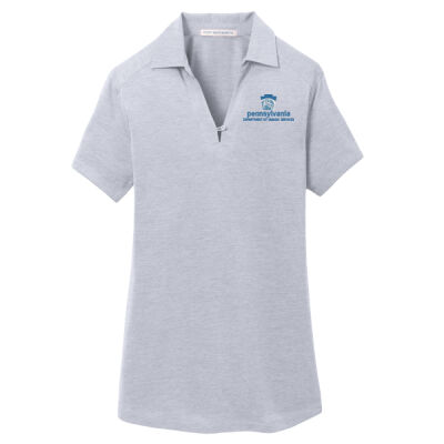 Port Authority Ladies Digi Heather Performance Polo Thumbnail