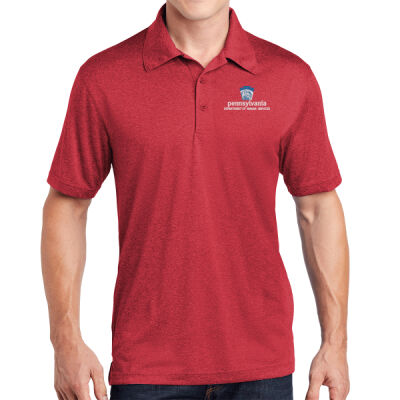 Sport Tek Heather Contender Polo Thumbnail