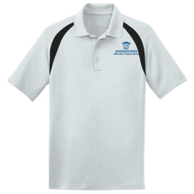 Sport Tek Dry Zone Colorblock Raglan Polo Thumbnail