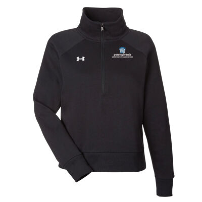Under Armour Women's Rival Fleece Quarter-Zip Pullover Thumbnail