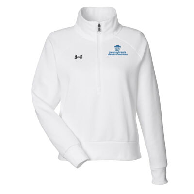 Under Armour Women's Rival Fleece Quarter-Zip Pullover Thumbnail