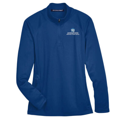 Devon & Jones Women's Stretch Tech-Shell® Compass Quarter-Zip Pullover Thumbnail